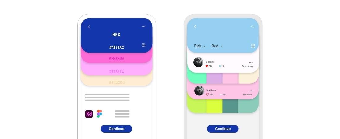App color scheme examples