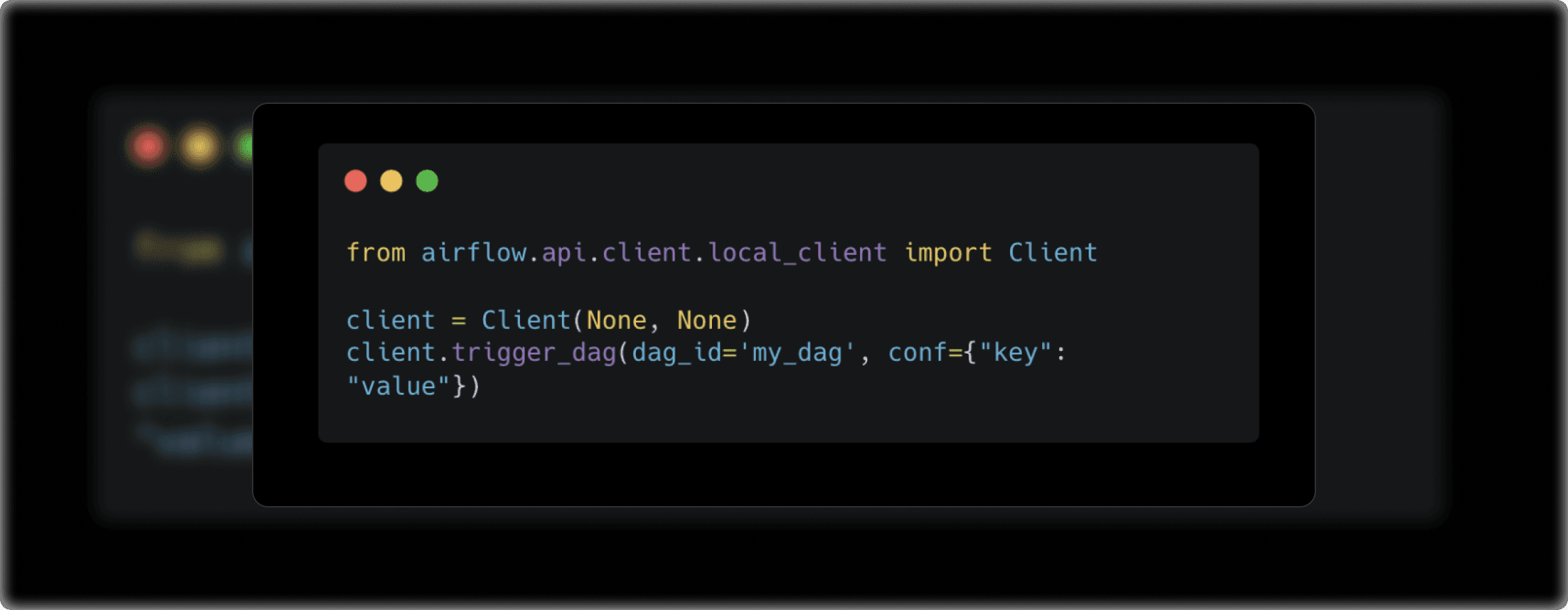 Airflow external DAG trigger example